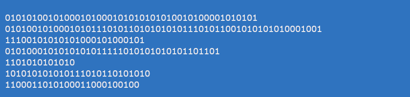 0100100101010101000